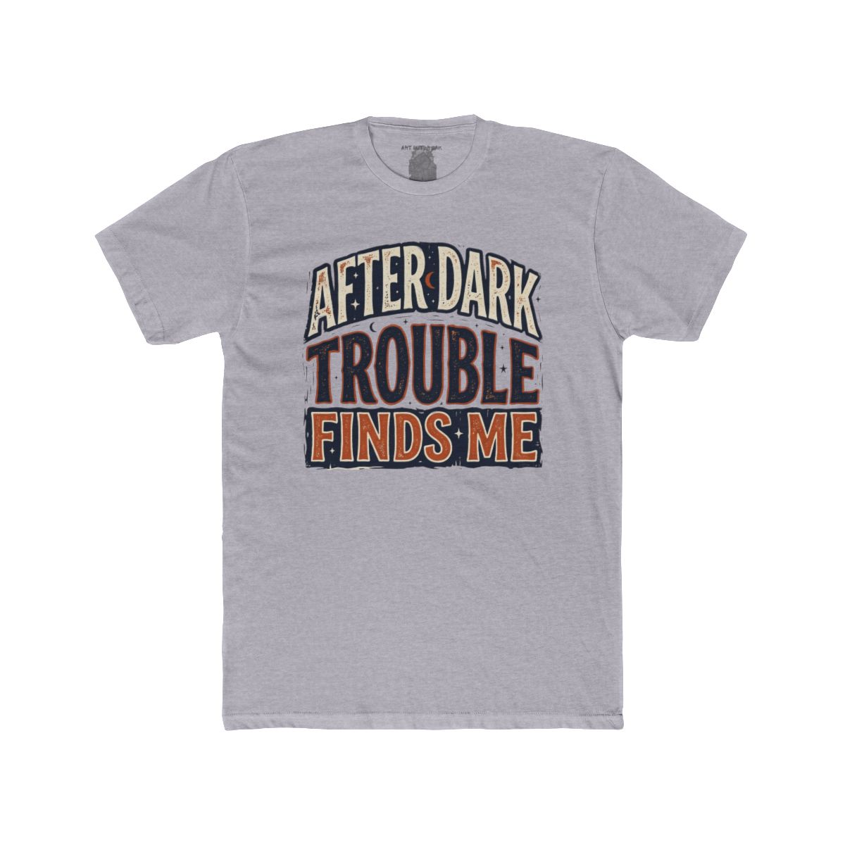 After Dark Trouble Finds Me - back view
