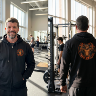 Don't Feed the Chris Wallace hoodie lifestyle photo