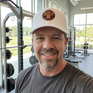 Don't Feed the Chris Wallace Bear embroidered cap lifestyle photo