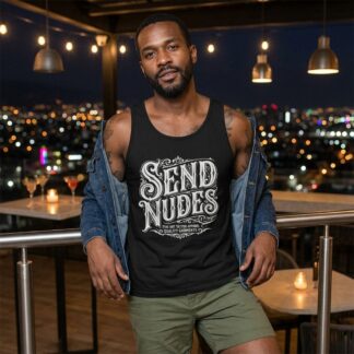Send Nudes tank top lifestyle photo