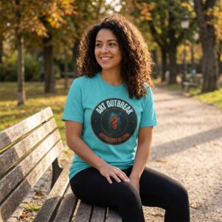 Art Outbreak Fist Logo Tee lifestyle photo