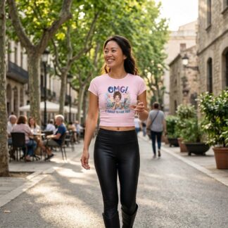 OMG I Forgot To Have Kids Women's Baby Tee lifestyle photo
