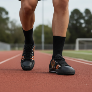 DFCW Canvas Low-Top — Blackout lifestyle photo