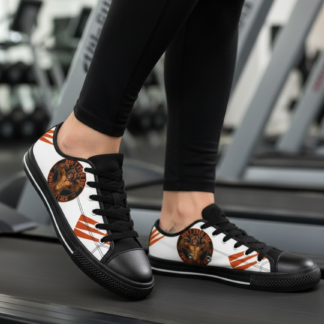 DFCW Canvas Low-Top — White lifestyle photo
