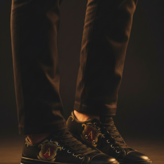 Aristocratix Canvas Low-Top — Blackout lifestyle photo