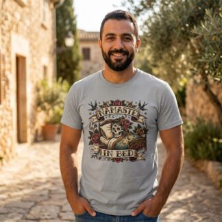 Namaste In Bed T-Shirt lifestyle photo