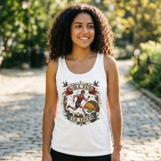 Will Run For Tacos Tank lifestyle photo