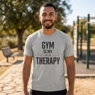 Gym Is My Therapy - front view