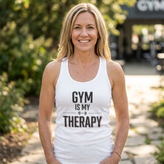 Gym Is My Therapy - front view