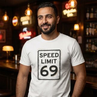 Speed Limit 69 T-Shirt lifestyle photo