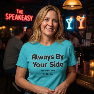 Always By Your Side shirt lifestyle photo