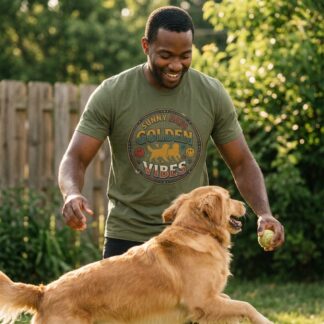 Golden Vibes Sunny Days Crew Tee lifestyle photo