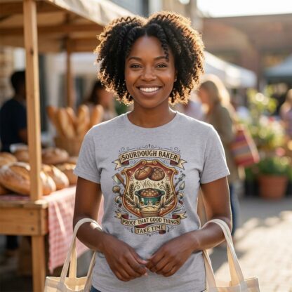 Sourdough Baker Illustration Tee lifestyle photo