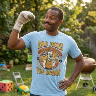 Dad Jokes Guaranteed to Make You Groan T-Shirt lifestyle photo