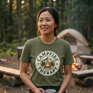 Campfire Therapy Tee lifestyle photo