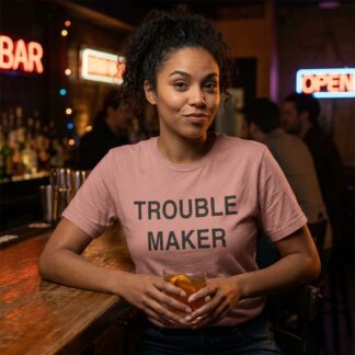 Trouble Maker Tee lifestyle photo