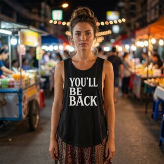 YOU'LL BE BACK Tank Top lifestyle photo