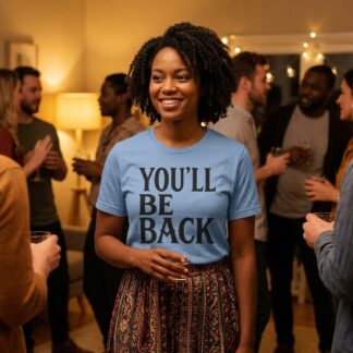 YOU'LL BE BACK T-Shirt lifestyle photo