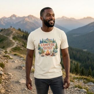 Campfire Soirée T-Shirt lifestyle photo