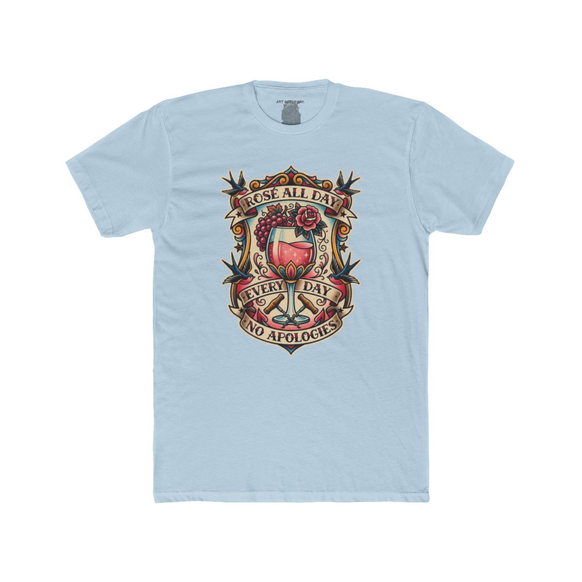 Rose All Day crest design - view 7
