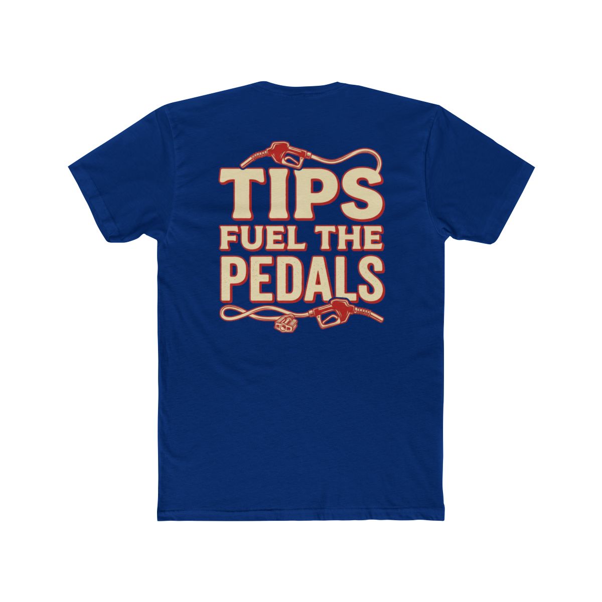 Tips Fuel The Pedals T-Shirt | Cycling Tip Jar Design, Biking Tee - Image 25