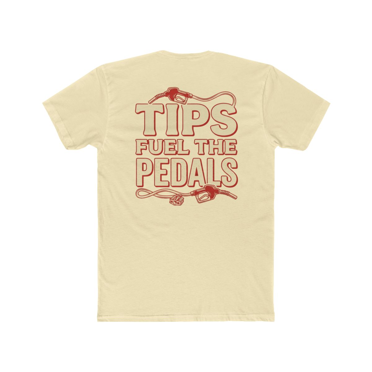 Tips Fuel The Pedals T-Shirt | Cycling Tip Jar Design, Biking Tee - Image 21