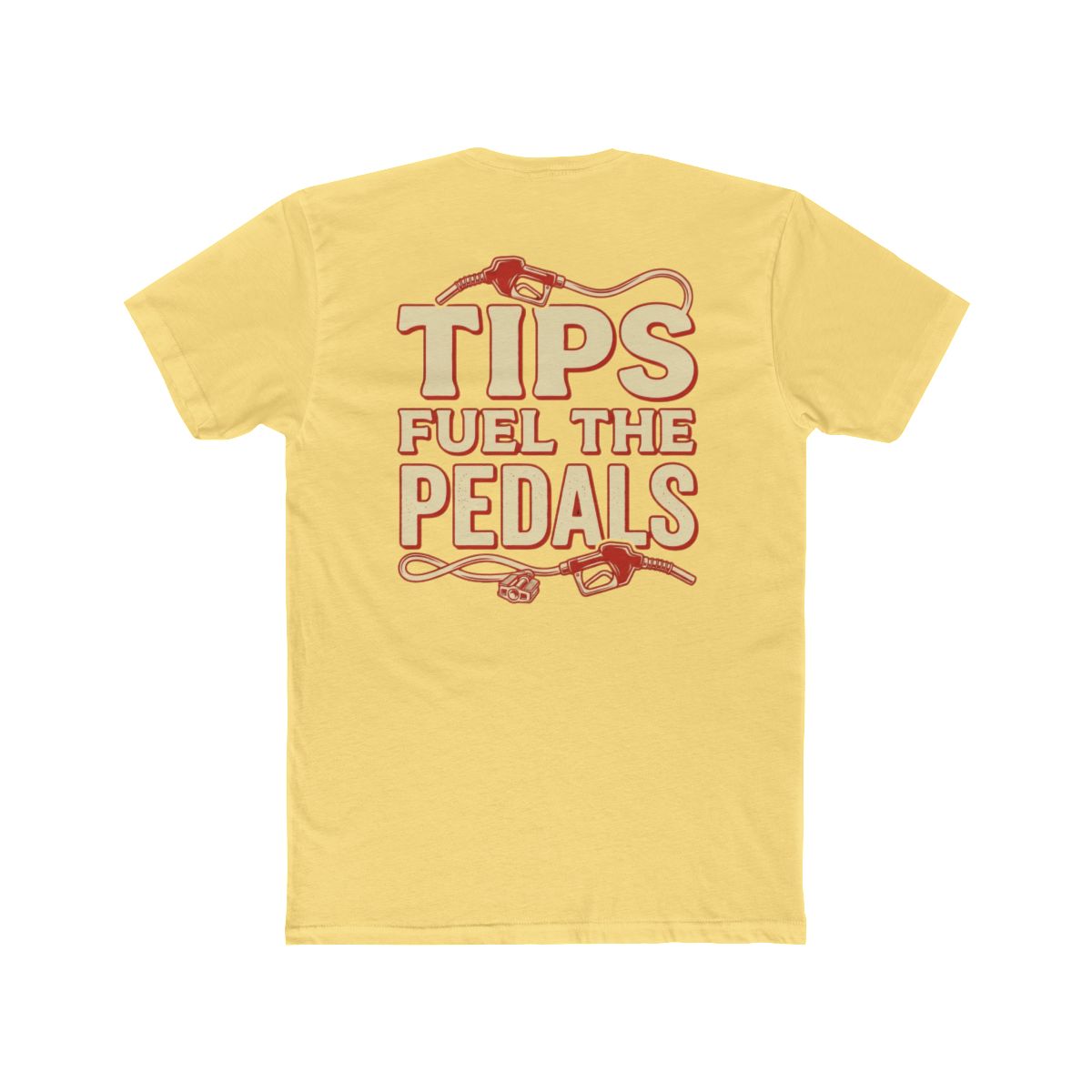 Tips Fuel The Pedals T-Shirt | Cycling Tip Jar Design, Biking Tee - Image 22
