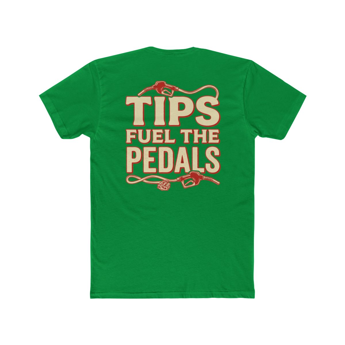 Tips Fuel The Pedals T-Shirt | Cycling Tip Jar Design, Biking Tee - Image 23