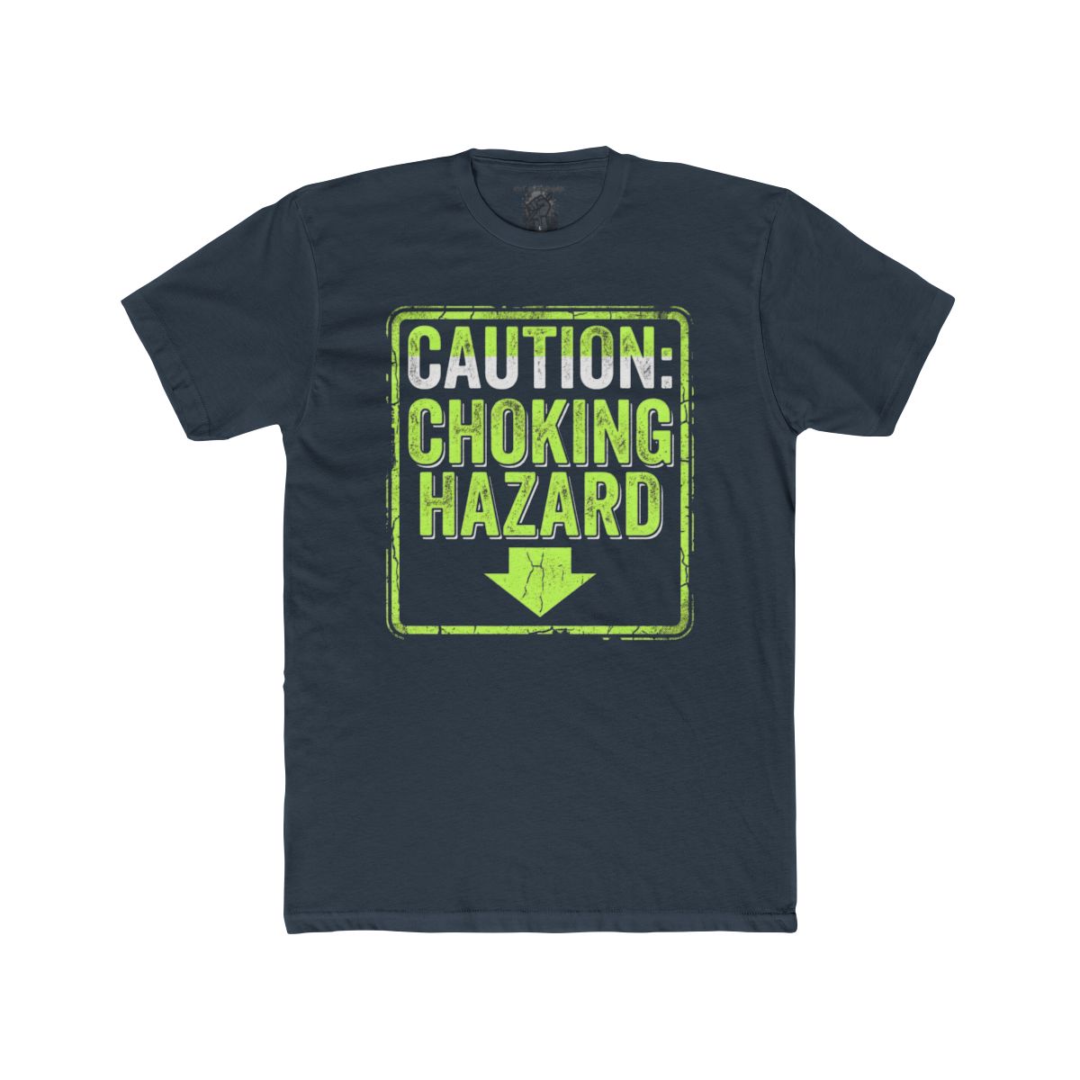 Caution: Choking Hazard T-Shirt | Novelty Warning Sign Tee - Image 5