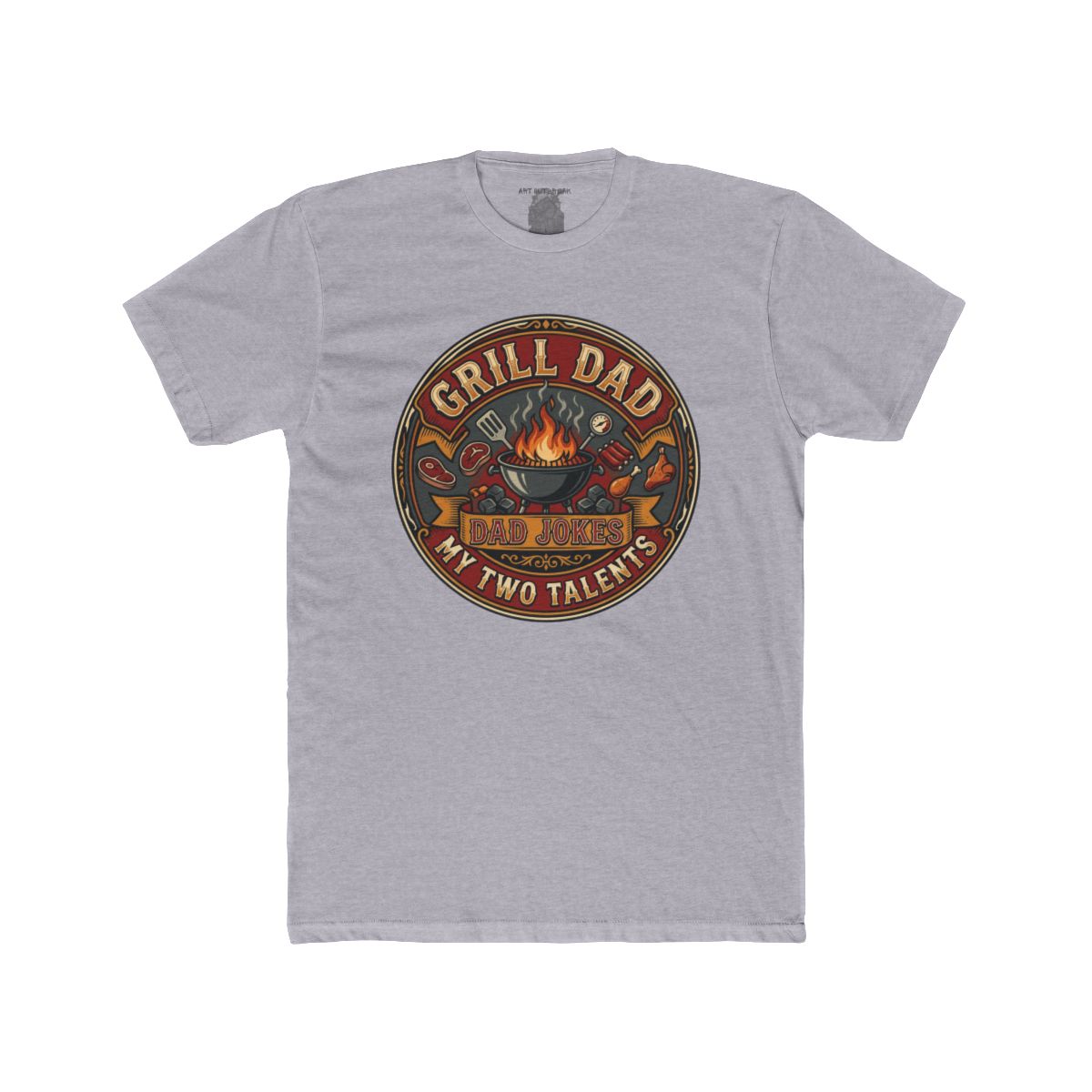Grill Dad Badge shirt | BBQ Pitmaster T-Shirt, My Two Talents