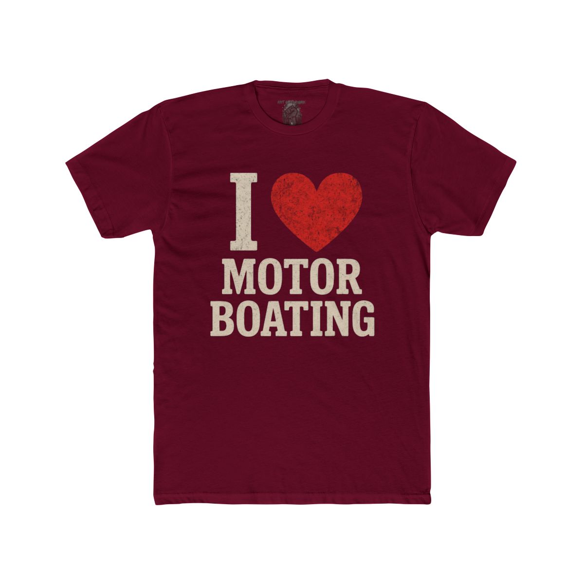 I Heart Motor Boating Tee | Motorboating T-Shirt, Nautical Boating Shirt - Image 3