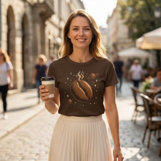 Coffee Bean Planet T-Shirt lifestyle photo