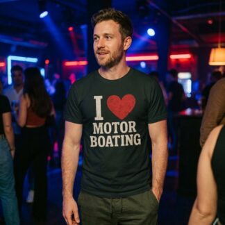 I Heart Motor Boating Tee lifestyle photo