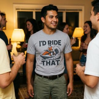 I’d Ride That Tee lifestyle photo