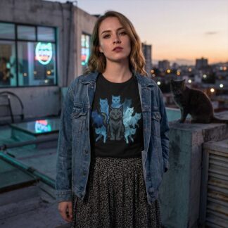 A Cat's 9 Lives Shirt lifestyle photo