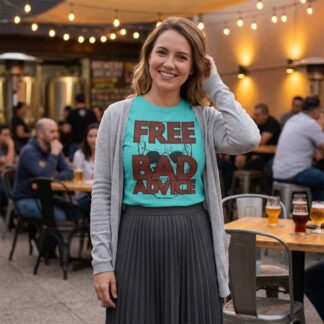 Free Bad Advice Shirt lifestyle photo