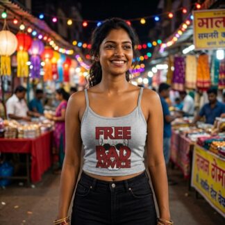 Free Bad Advice spaghetti strap tank top lifestyle photo