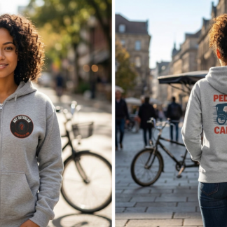 Pedicab Cardio Hoodie lifestyle photo