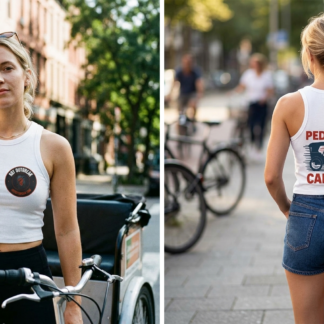 Pedicab Cardio Racer Tank Top lifestyle photo