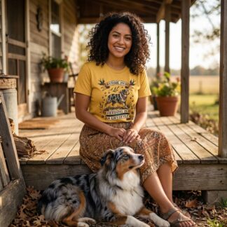 Aussie Mom Herding Is A Lifestyle Tee lifestyle photo