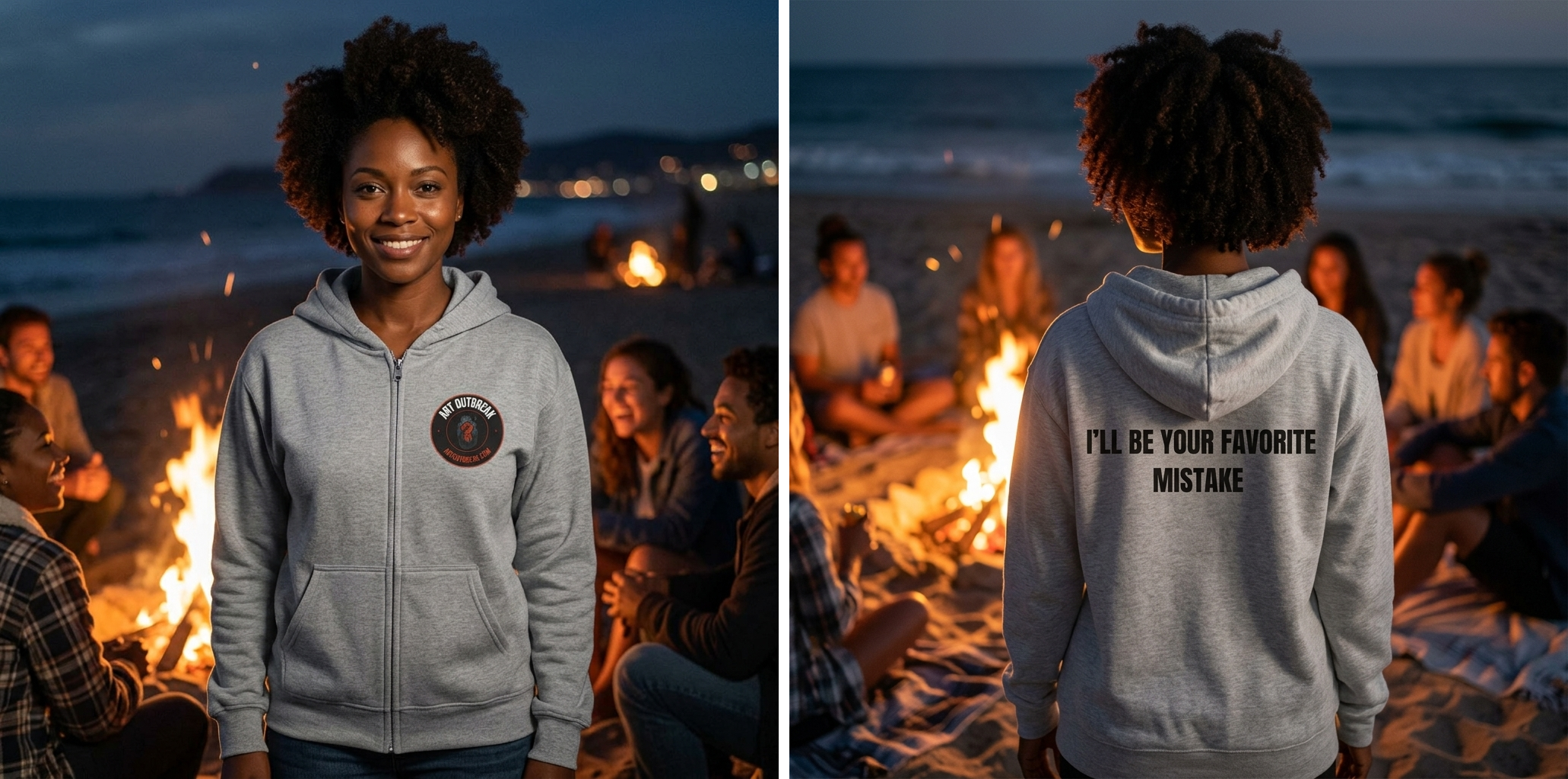 I’ll Be Your Favorite Mistake Hoodie lifestyle photo