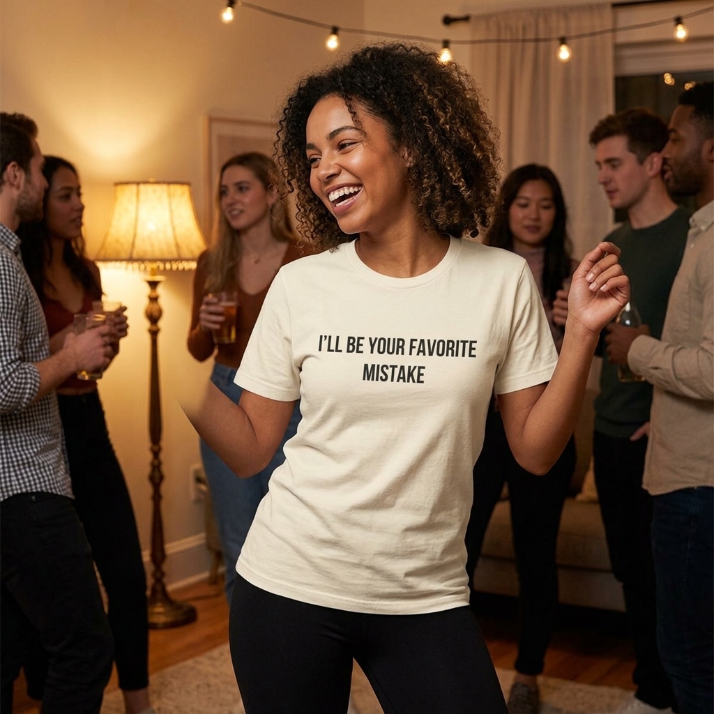 I'll Be Your Favorite Mistake Shirt lifestyle photo