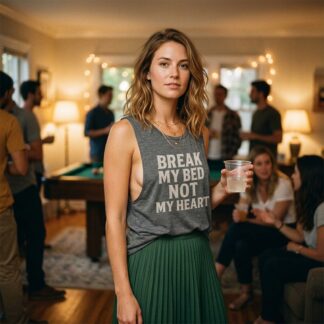 Break My Bed Not My Heart lifestyle photo