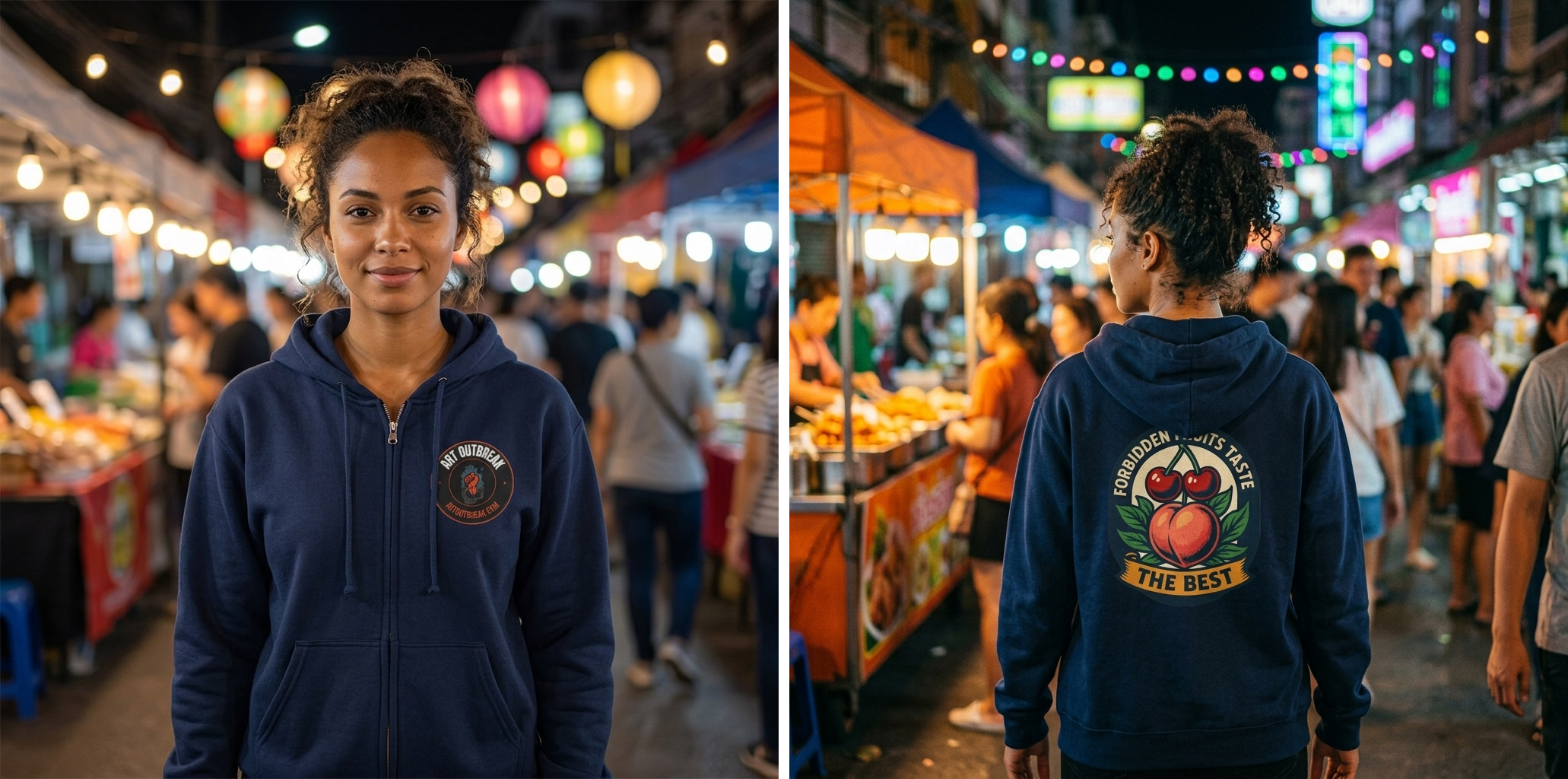 Forbidden Fruits Taste the Best Hoodie lifestyle photo
