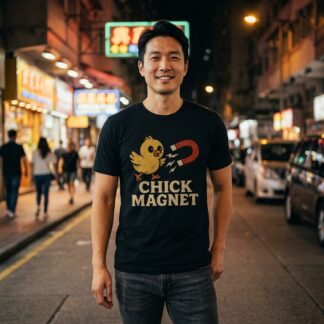 Chick Magnet T-Shirt lifestyle photo