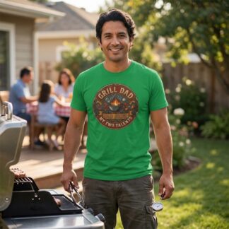 Grill Dad Badge shirt lifestyle photo
