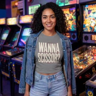 Wanna Scissor? Graphic Tee lifestyle photo