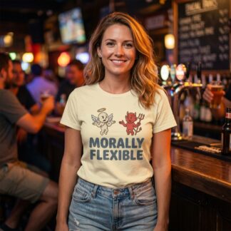 Morally Flexible Shirt lifestyle photo