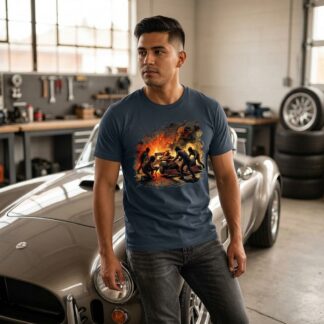 Race Crew Mechanics Graphic Tee lifestyle photo