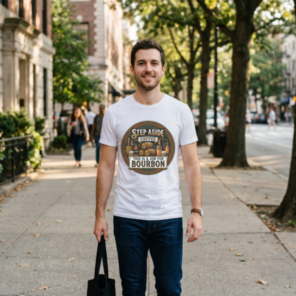 Step Aside Coffee This Is A Job For Bourbon Tee lifestyle photo